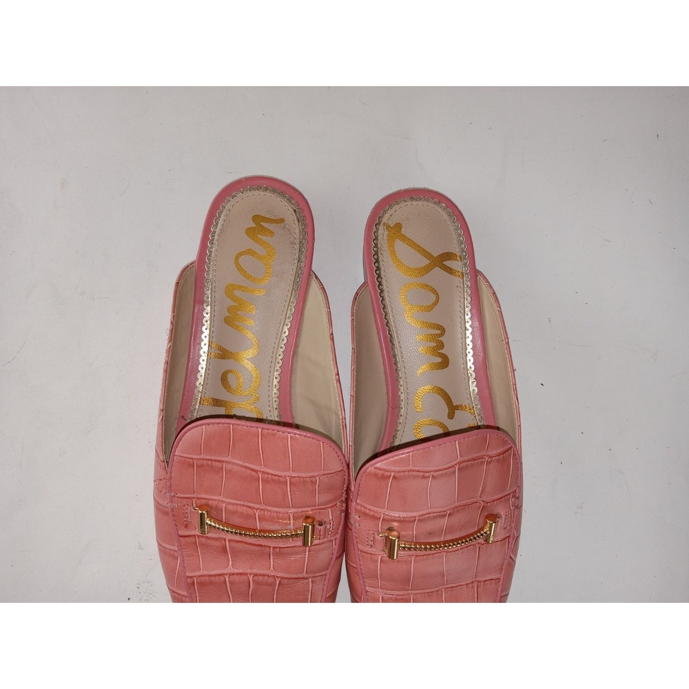 Sam Edelman Laurna Mule Slip On Loafers Size 8 Rose Gold Horsebit - Picture 4 of 9